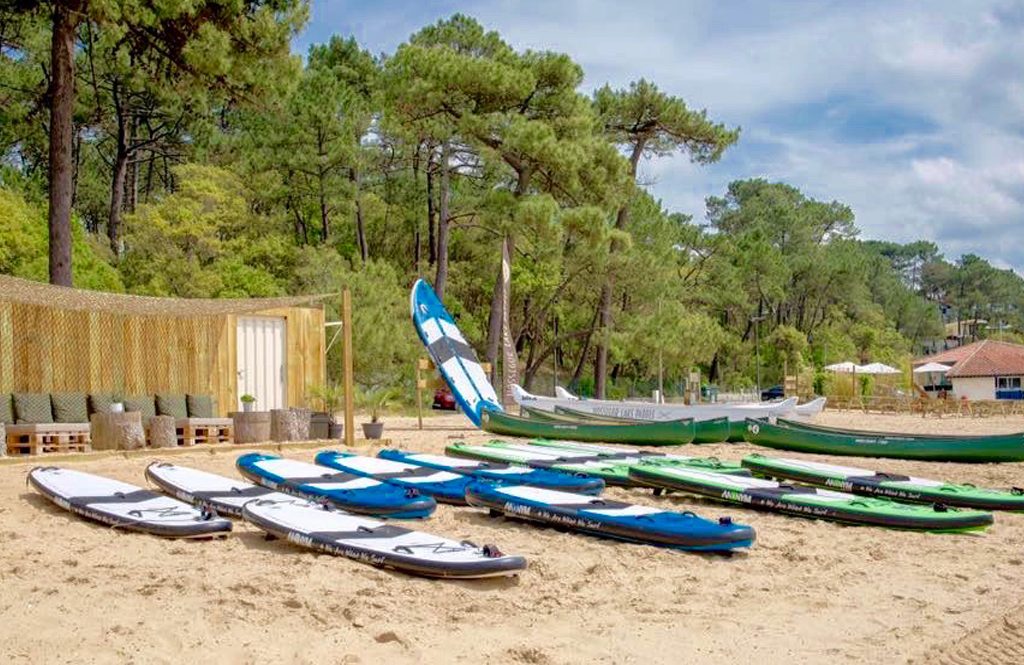 Hossegor-lake-paddle-sur-la-plage